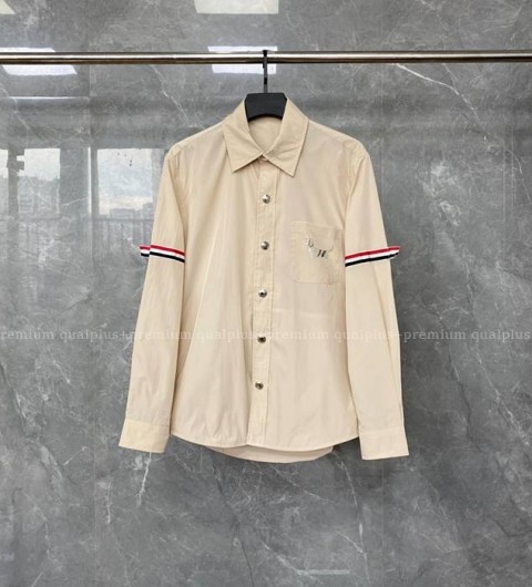 톰브라운 스트라이프 암밴드 도그 핫픽스 셔츠