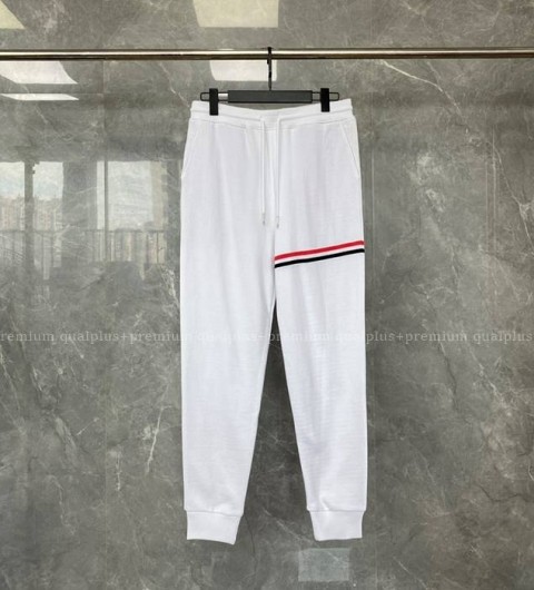 톰브라운 스트라이프 밴드 조거 팬츠