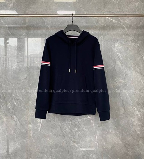 톰브라운 스트라이프 암밴드 후드티셔츠