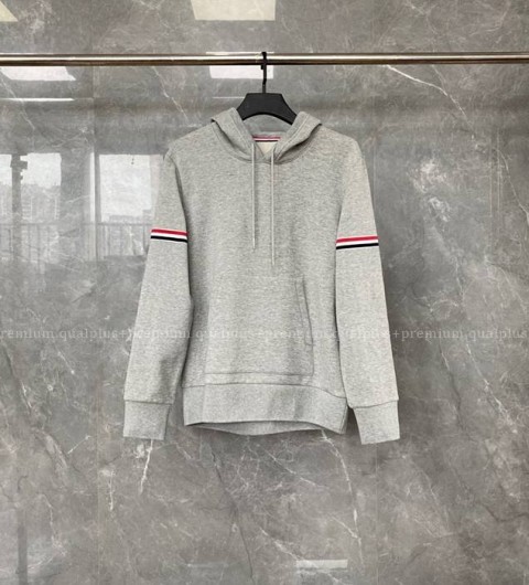 톰브라운 스트라이프 암밴드 후드티셔츠