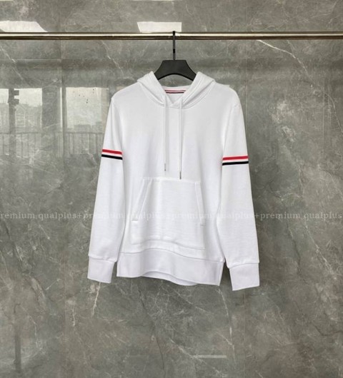 톰브라운 스트라이프 암밴드 후드티셔츠