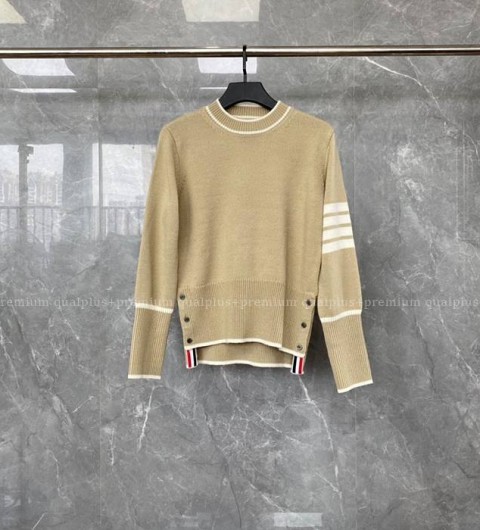 톰브라운 4-바 울 니트 여성용