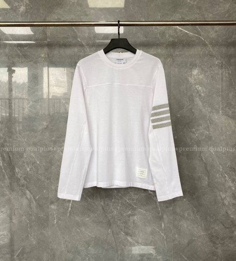 톰브라운 4-바 긴팔티셔츠