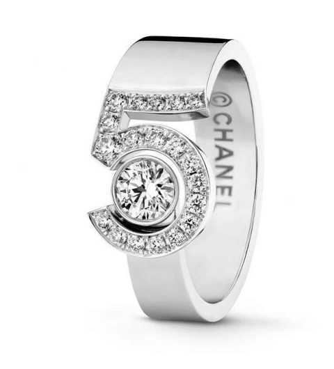 [국내배송] 샤* 클래식 로고 5 자 라운드 다이아몬드 링 반지