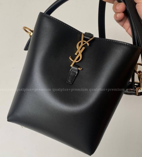 입생로랑 LE 37 버킷 숄더백 스몰