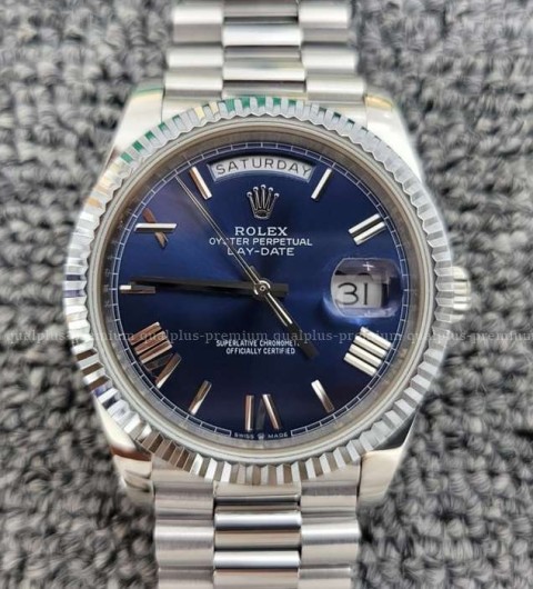 [국내배송] 롤렉스 데이데이트 18K화이트골드 금통 로렉스