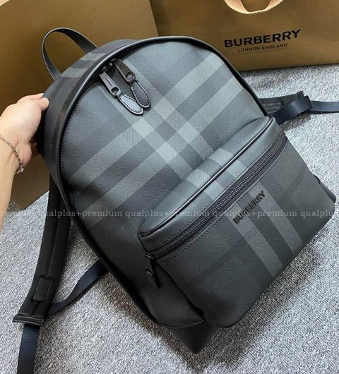 버버리 체크 백팩 남녀공용