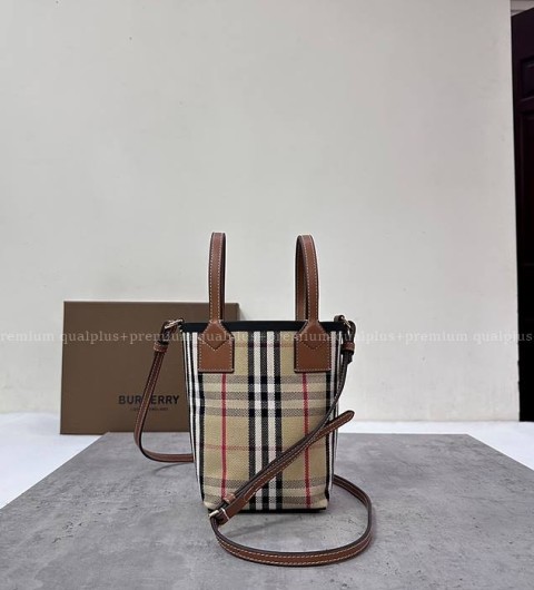 버버리 런던 탑핸들백 미니