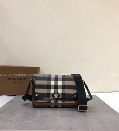 버버리 노트 숄더백