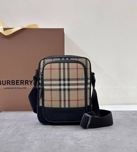 버버리 프레디 숄더백 남성용