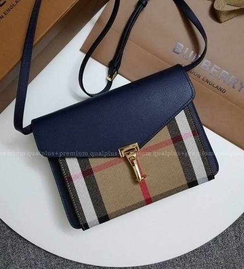 버버리 체크 숄더백