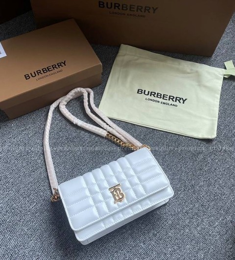 버버리 롤라 클러치 숄더백