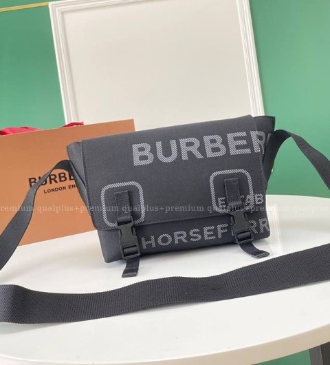 버버리 호스페리 프린트 메신저백 스몰 남성용