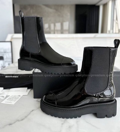 샤넬 CC 첼시 부츠 여성용