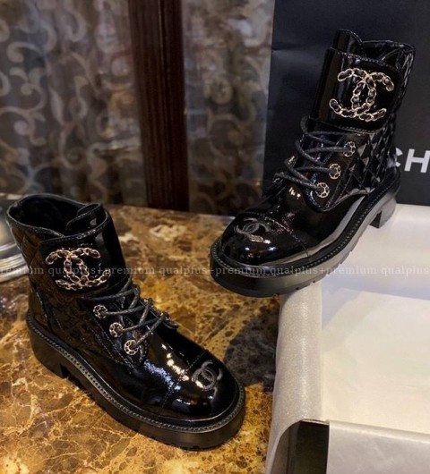샤넬 CC 워커 부츠 여성용