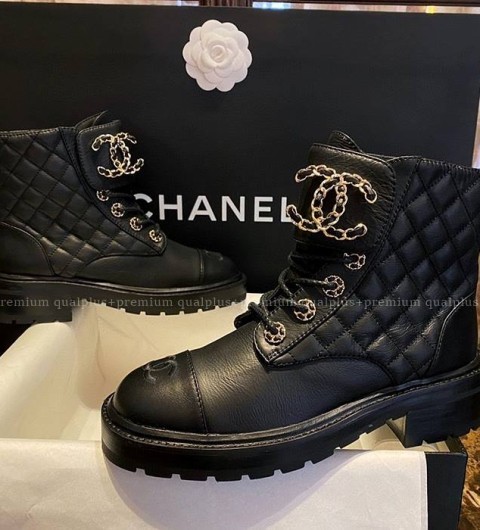 샤넬 CC 워커 부츠 여성용