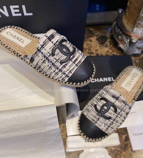 샤넬 CC 에스파드리유 물