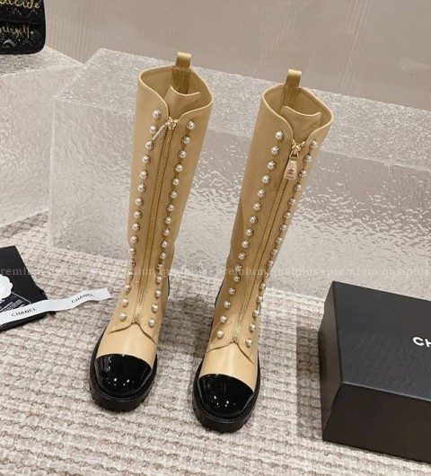 샤넬 하이 부츠 여성용