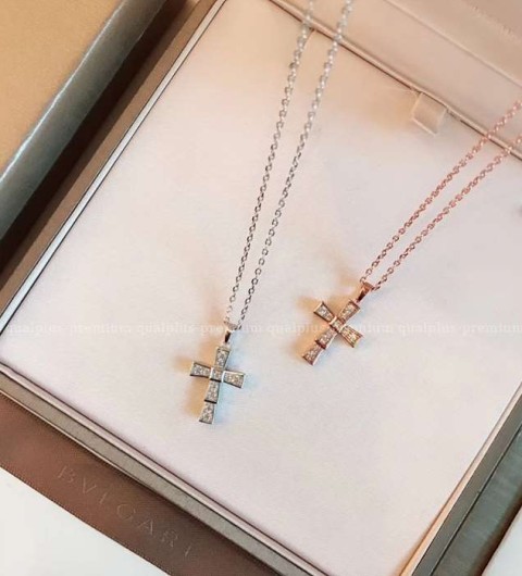 [국내배송] 불*리 크로스 목걸이 (2color)