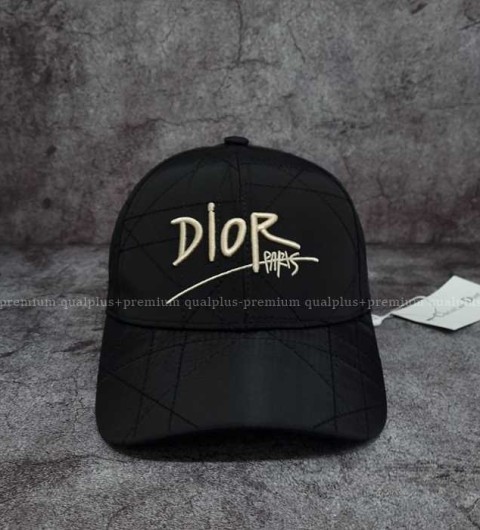 [국내배송] 디* 매크로까나쥬 패턴 스티치 볼캡