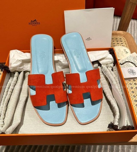 에르메스 오란 샌들 슬리퍼 여성용