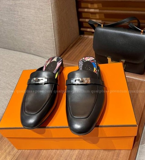 에르메스 오즈 뮬 블로퍼 여성용