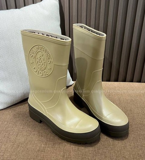 디올 유니온 레인 부츠 여성용