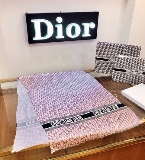 디올 오블리크 스톨 스카프