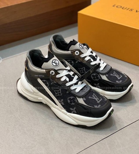 루이비통 런 55 트레이너 스니커즈 남성용