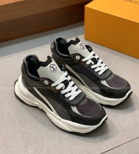 루이비통 런 55 트레이너 스니커즈 남성용