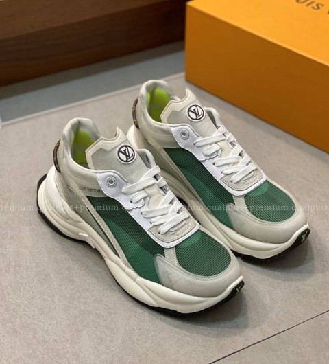 루이비통 런 55 트레이너 스니커즈 남성용