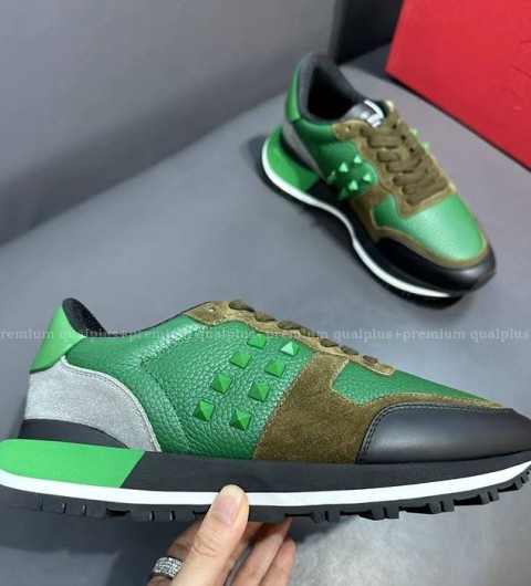 발렌티노 카무플라주 락러너 스니커즈 남성용