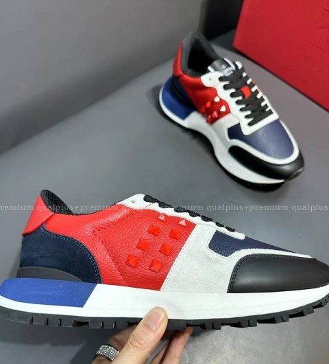 발렌티노 카무플라주 락러너 스니커즈 남성용