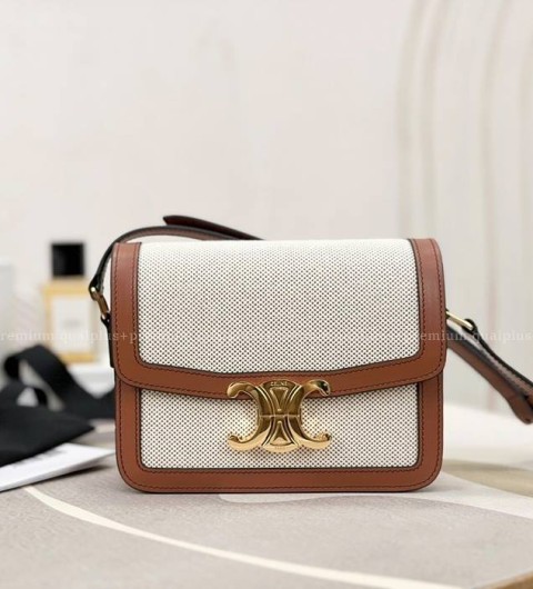 셀린느 188882 트리오페 숄더백 틴