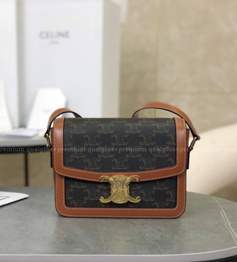 셀린느 188882 트리오페 숄더백 틴