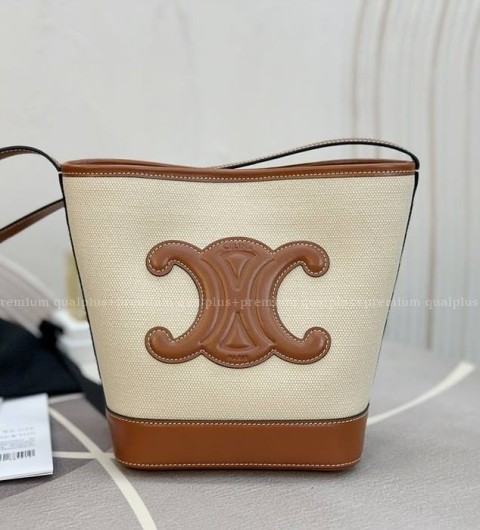 셀린느 198243 퀴르 트리오페 숄더백 스몰