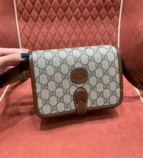 구찌 671620 인터로킹 G 숄더백 미니