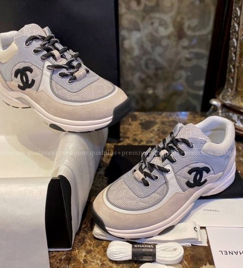 샤넬 CC 크루즈 테니스 스니커즈 여성용