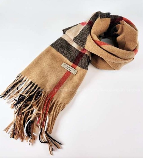 [국내배송] 버*리 캐시미어 혼방 숄 머플러