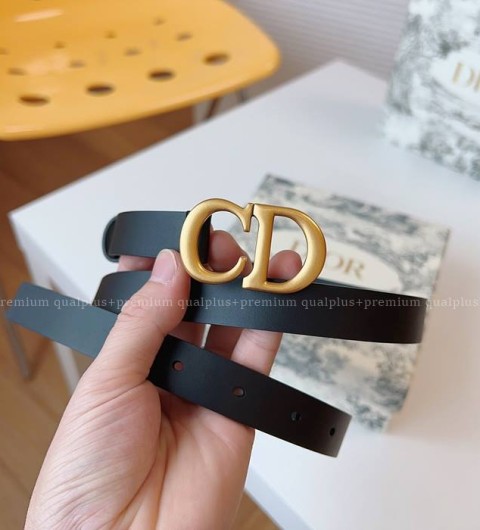 디올 새들 벨트 2cm