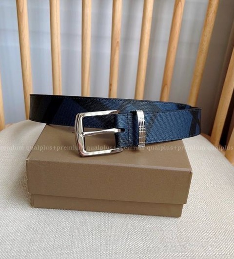 버버리 체크 벨트 3.5cm