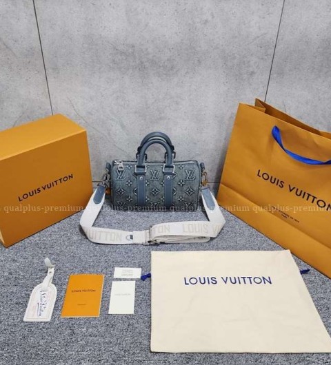 [국내배송] 루*비통 키폴 반둘리에25 데님 크로스백 남성용