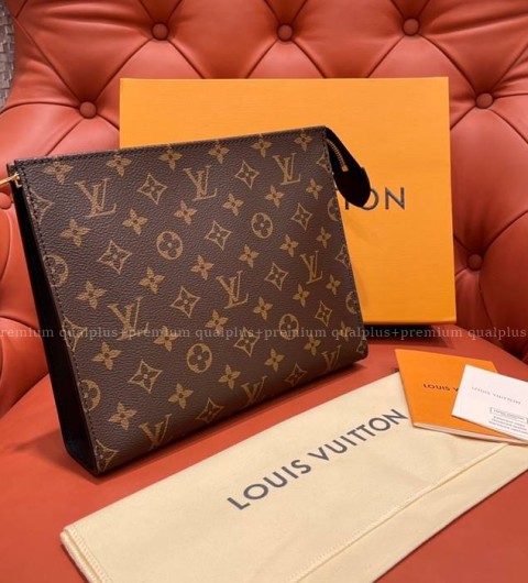 루이비통 M46037 포쉐 토일렛 클러치백 남녀공용 NM