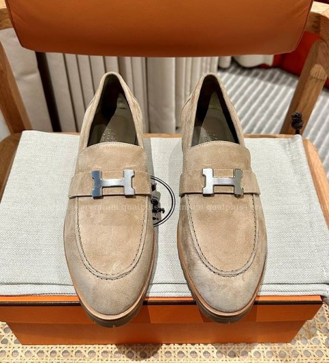 에르메스 포부르 로퍼 여성용