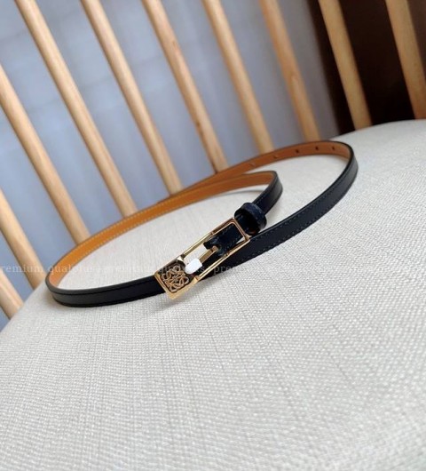 로에베 애너그램 벨트 1cm