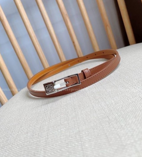 로에베 애너그램 벨트 1cm