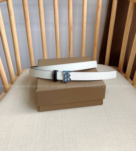 버버리 TB 로고 리버시블 벨트 2cm