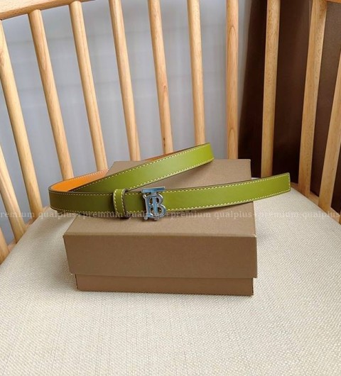 버버리 TB 로고 리버시블 벨트 2cm