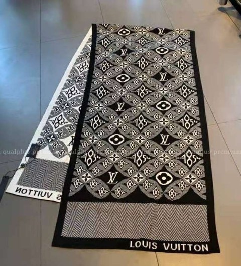 [국내배송] 루*비통 모노그램 패턴 울 머플러