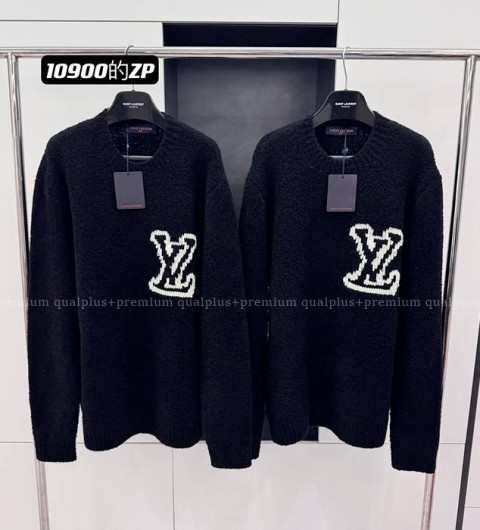 루이비통 울 블렌드 크루넥 니트